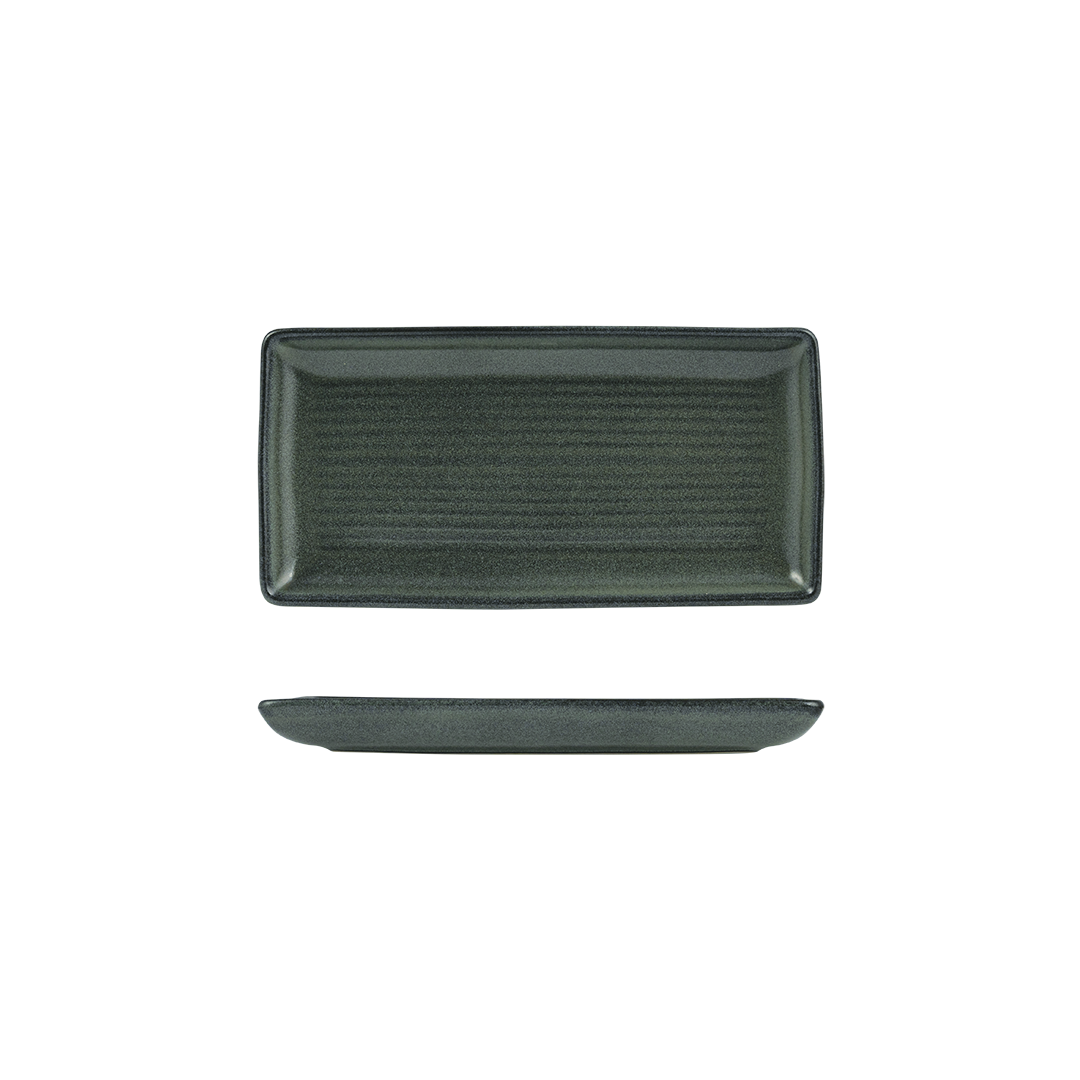 Zuma Forest Ribbed Rectangular Platter (250x125mm)