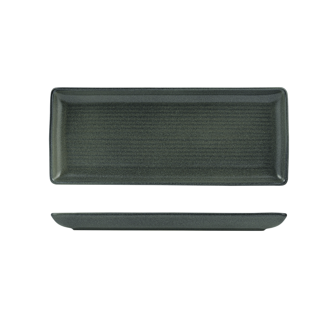 Zuma Forest Ribbed Rectangular Platter (335x140mm)