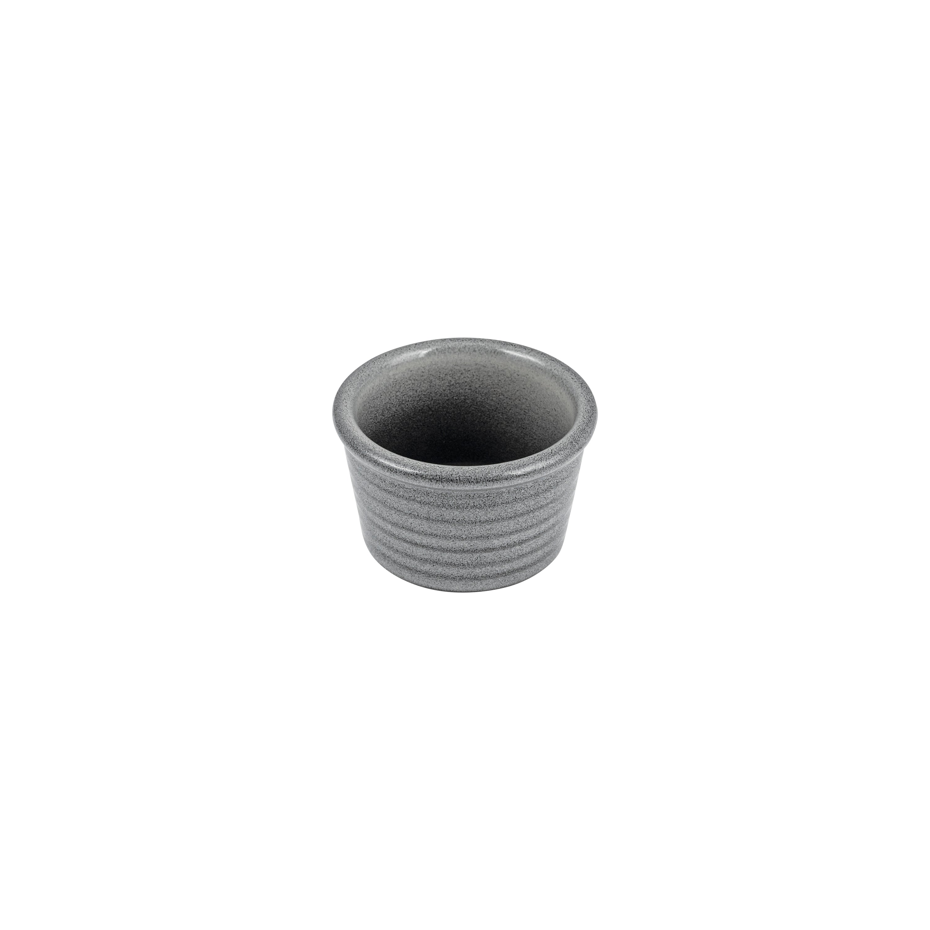 Zuma Gravel Ribbed Ramekin (85mm Ø 50mm H)