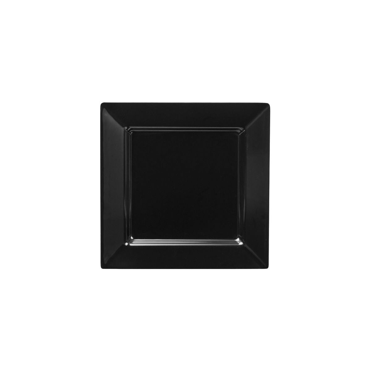 Ryner Square Platter - Wide Rim (255x255mm - Black)