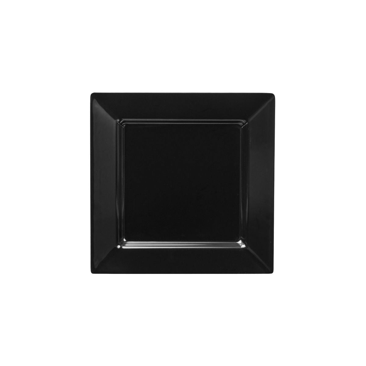 Ryner Square Platter - Wide Rim (300x300mm - Black)