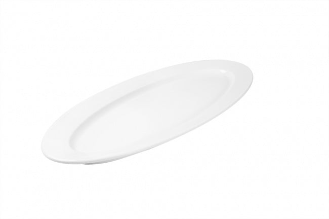 Ryner Oval Fish Platter - Wide Rim (710x285mm - White)