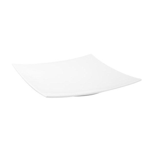 Ryner Curved Square Platter (350x350mm - White)