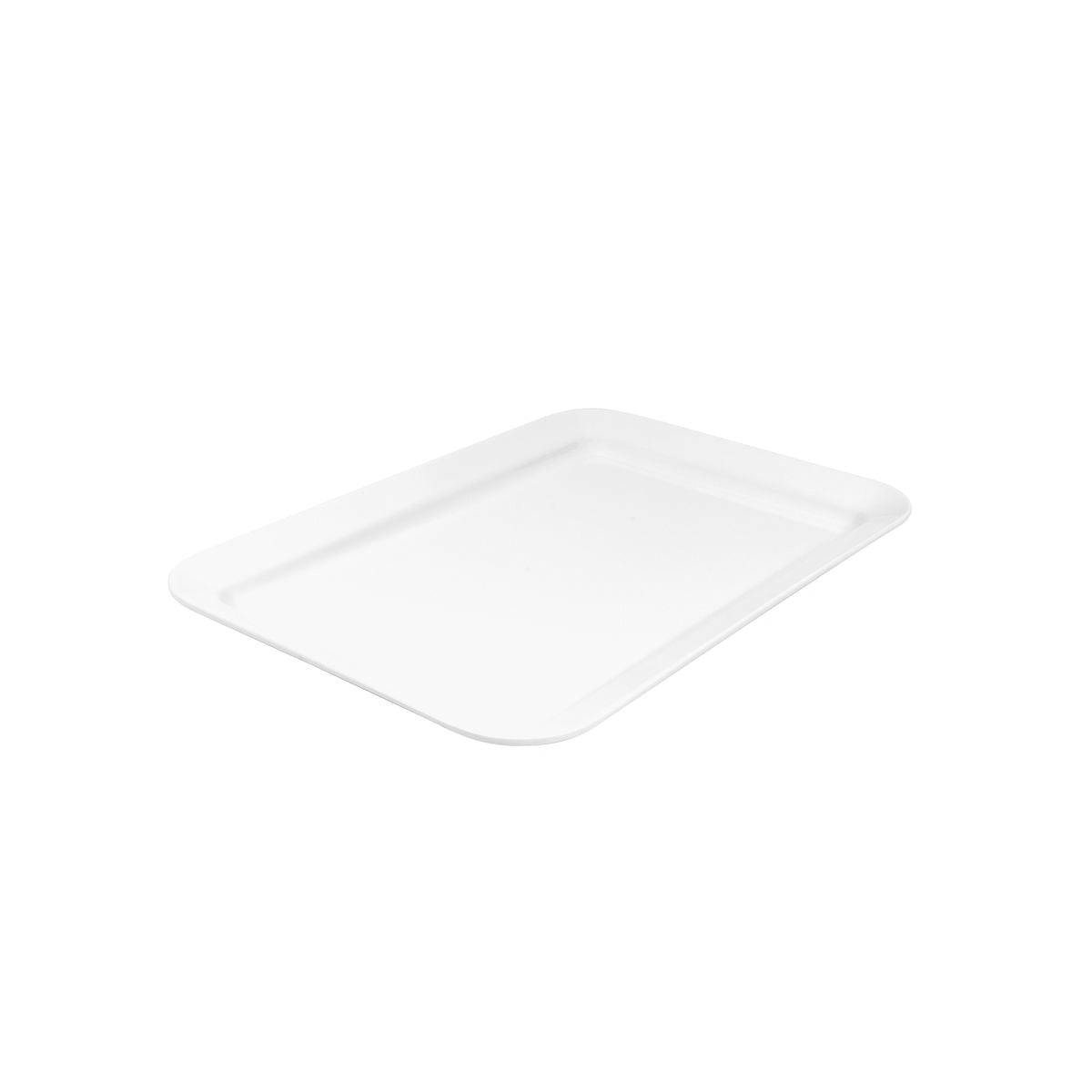 Ryner Rectangular Platter - Wide Rim (450x300mm - White)