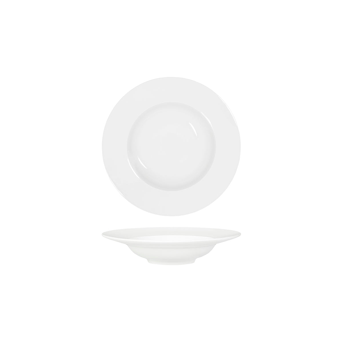 Tablekraft Core Pasta Plate Wide Rim 225mm