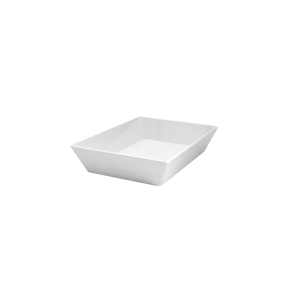 Ryner Rectangular Deep Dish (350x250x70mm - White)