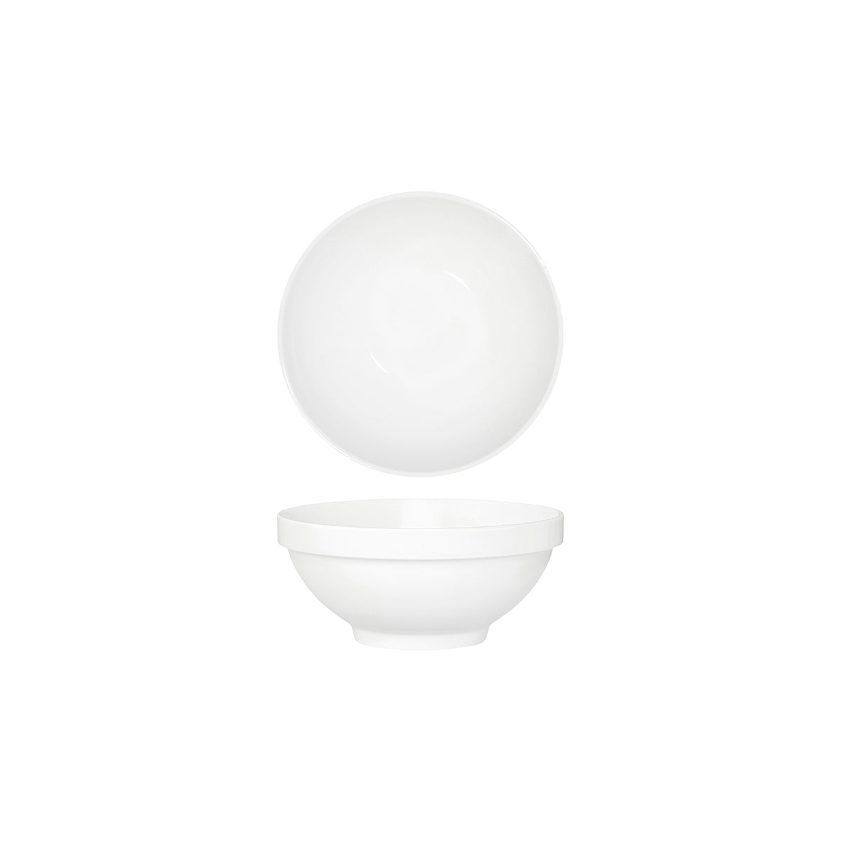 Tablekraft Core Round Footed Bowl Stack Rim 150mm