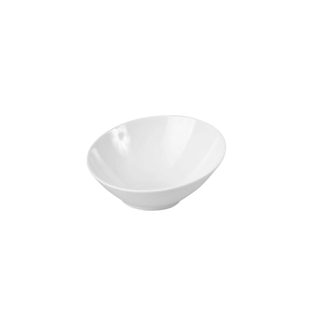 Ryner Slant Bowl (300mm Ø - White)