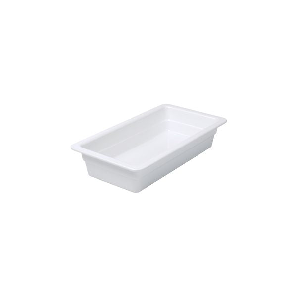 Ryner 1/3 GN Melamine Food Pan (65mm - White)