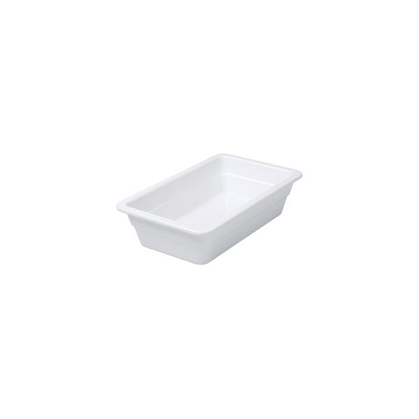 Ryner 1/4 GN Melamine Food Pan (65mm - White)