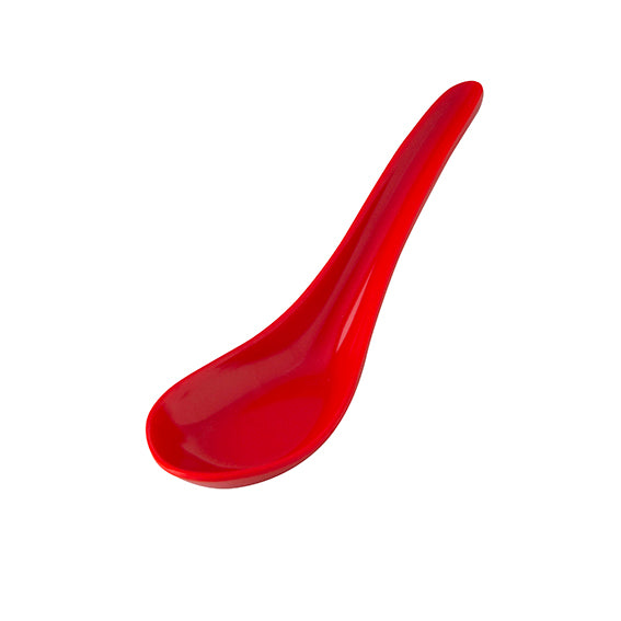 Ryner Chinese Spoon (150mm - Red)
