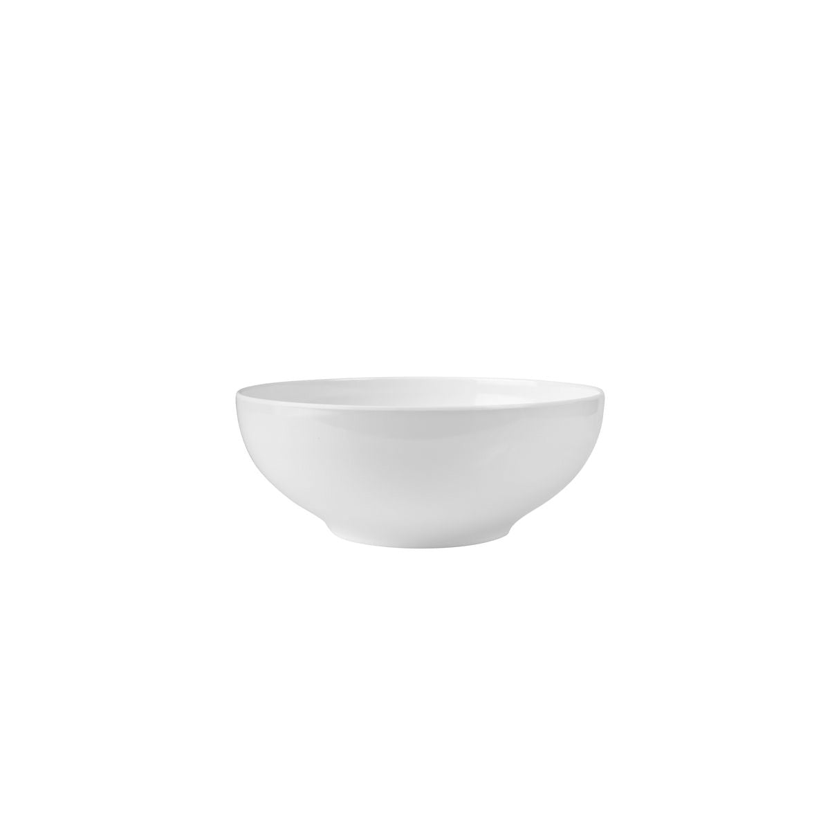 Ryner Round Bowl (250mm Ø - White)