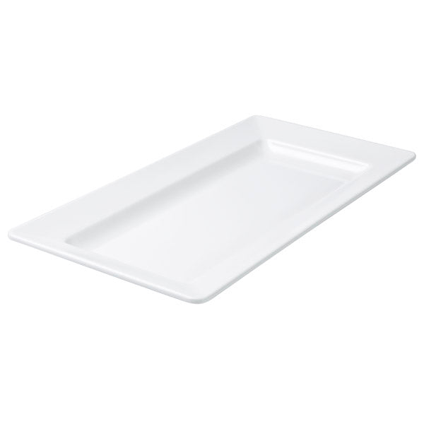 Ryner Rectangular Platter - Wide Rim (710x405mm - White)