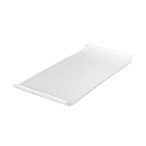 Ryner Rectangular Platter with Lip (300x145mm - White)