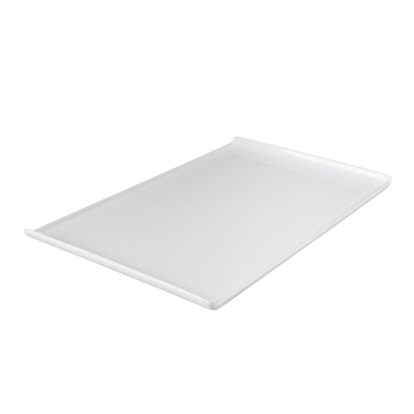 Ryner Rectangular Platter with Lip (530x320mm - White)