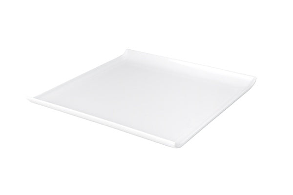 Ryner Square Platter with Lip (300x300mm - White)