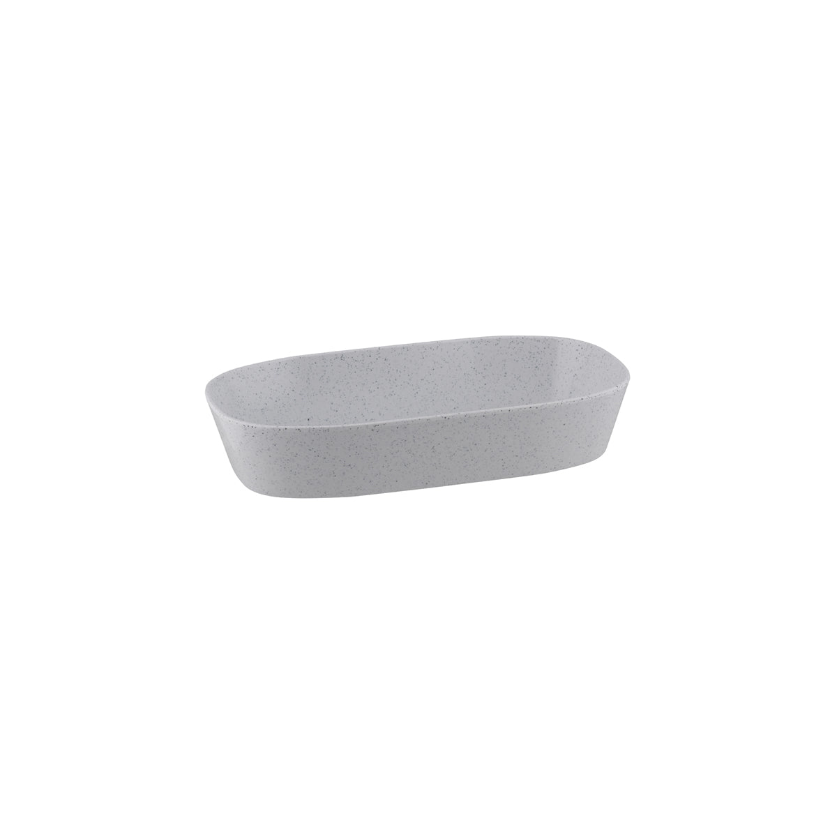 Ryner Stone White 1/3 GN Rectangular Dish (65mm)