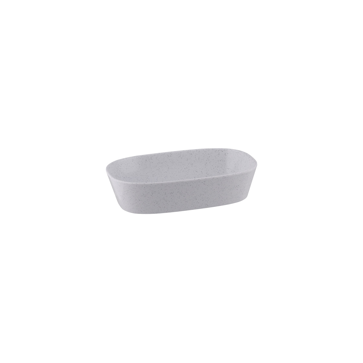 Ryner Stone White 1/4 GN Rectangular Dish (65mm)