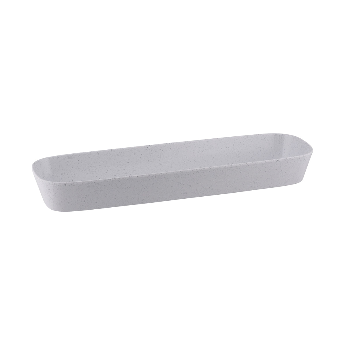 Ryner Stone White 1/2 GN Rectangular Dish (65mm) (530x162mm)