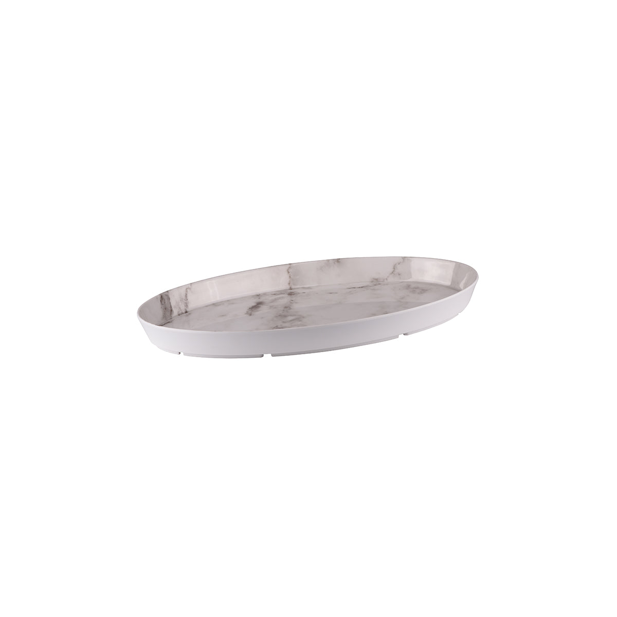 Ryner White Marble Oval Dish (425x265x40mm)