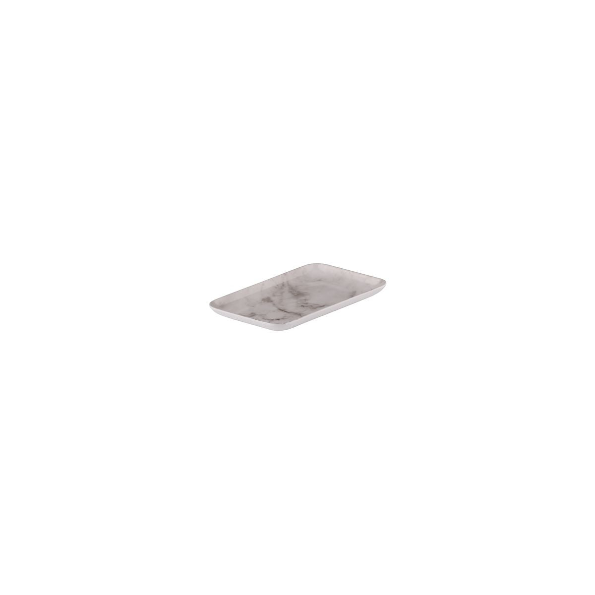 Ryner White Marble Rectangular Coupe Platter (205x140mm)
