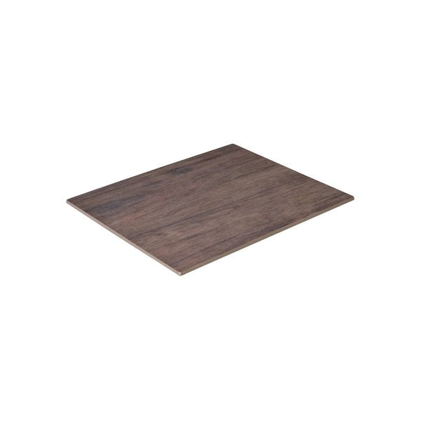 Ryner Wood Deco Flat Rectangular Platter (325x265mm)