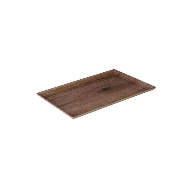 Ryner Wood Deco Rectangular Coupe Platter (300x205mm)
