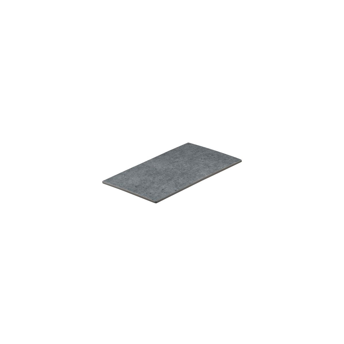 Ryner Light Concrete Flat Rectangular Platter (265x160mm)