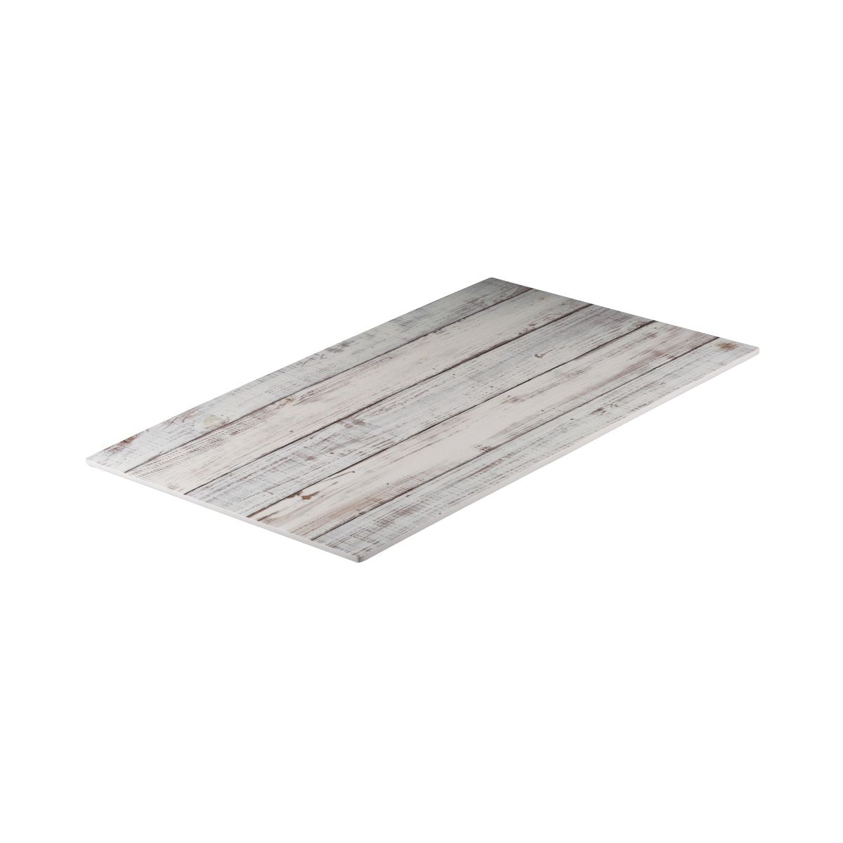 Ryner Whitewash Flat Rectangular Platter (530x325mm)