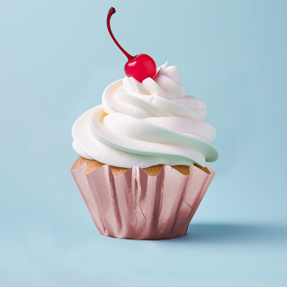 Papyrus Bloom Baking Cups Rose Gold 24 Pack