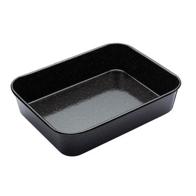 MasterCraft Professional Vitreous Enamel Roasting Pan 34 x 26cm