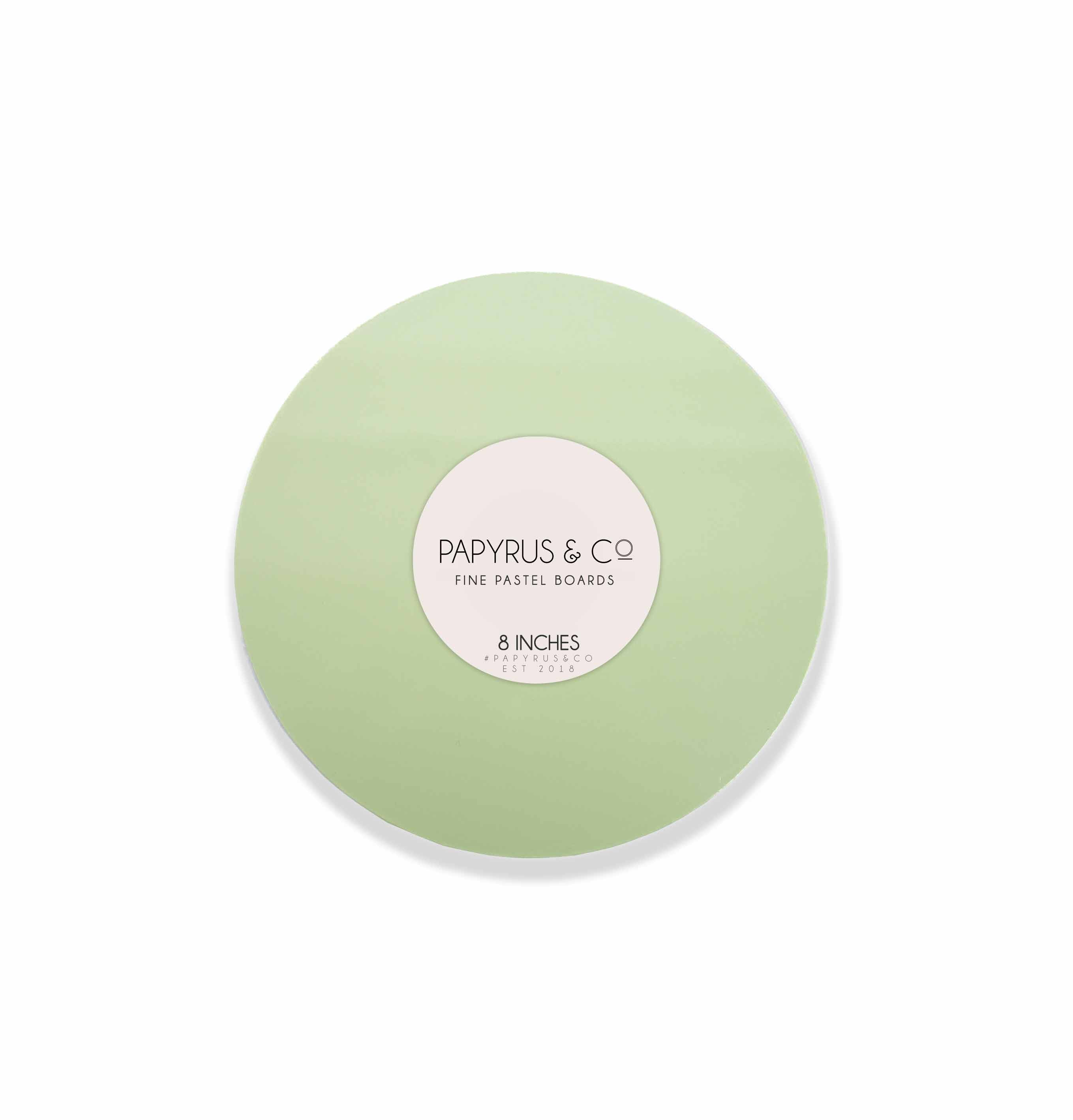 Papyrus Masonite Cake Board Round Pastel Green 8in