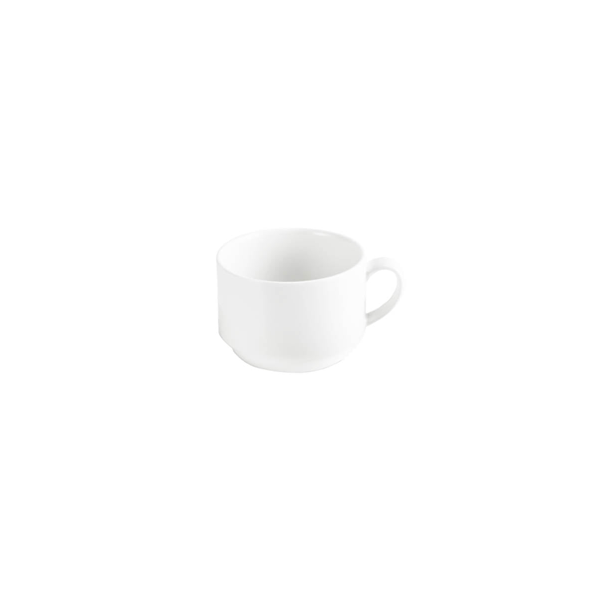 Tablekraft Core White Banquet Coffee Cup Stack 220ml