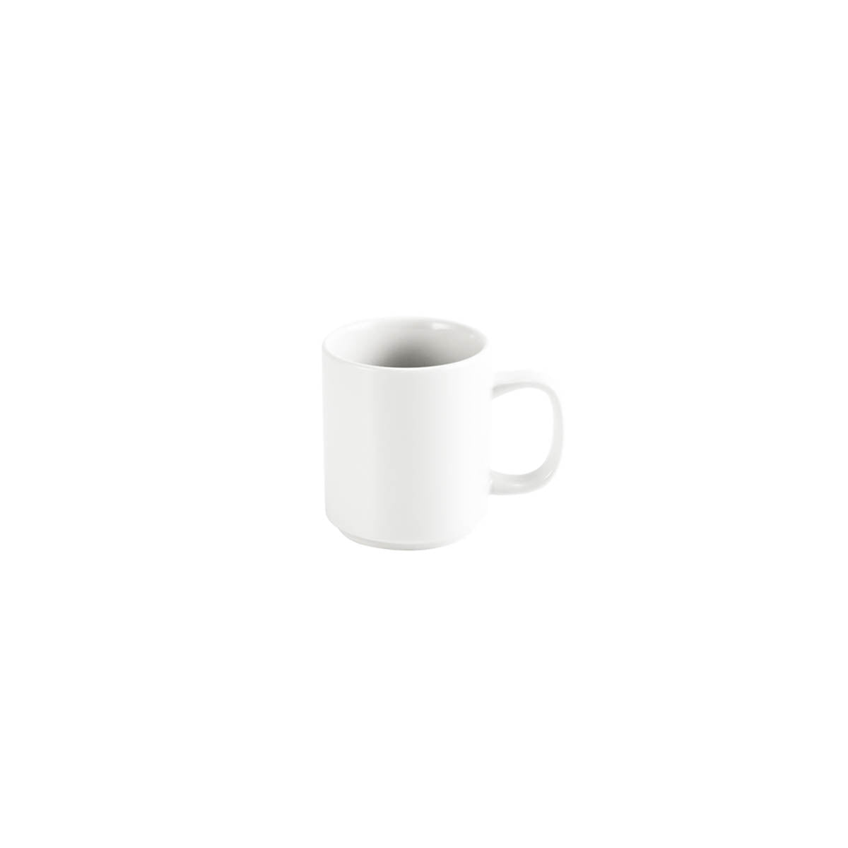 Tablekraft Core White Banquet Coffee Mug Stack 275ml