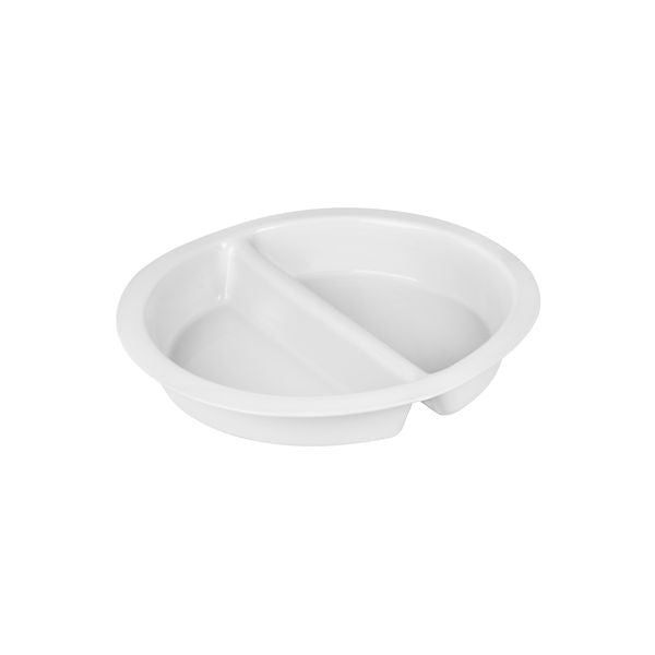 Ryner Porcelain Food Pans Round 1 Divider (360mm Ø - White)