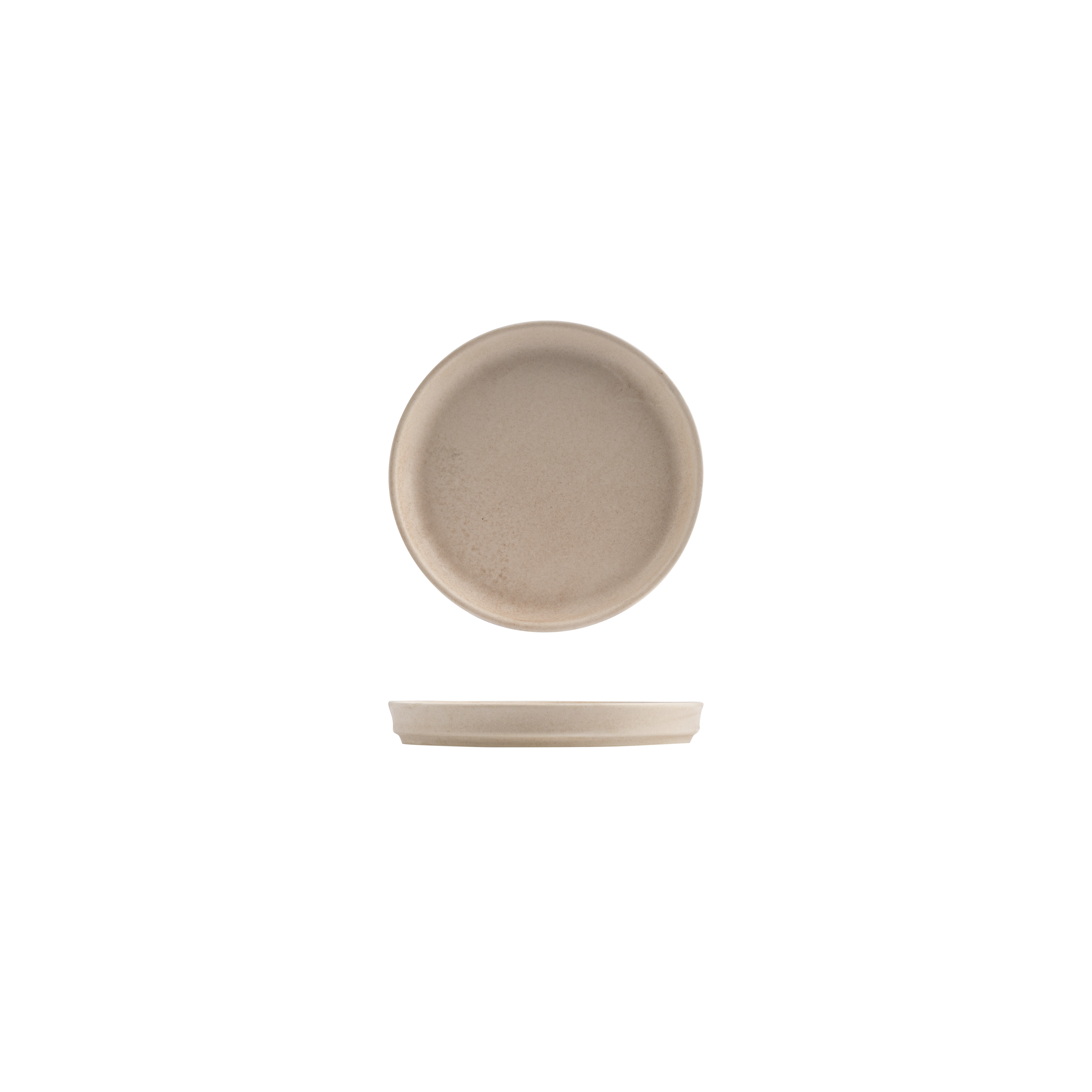 NMC Parade Marshmellow Round Walled Plate (175mm Ø 22mm H - Marshmallow)