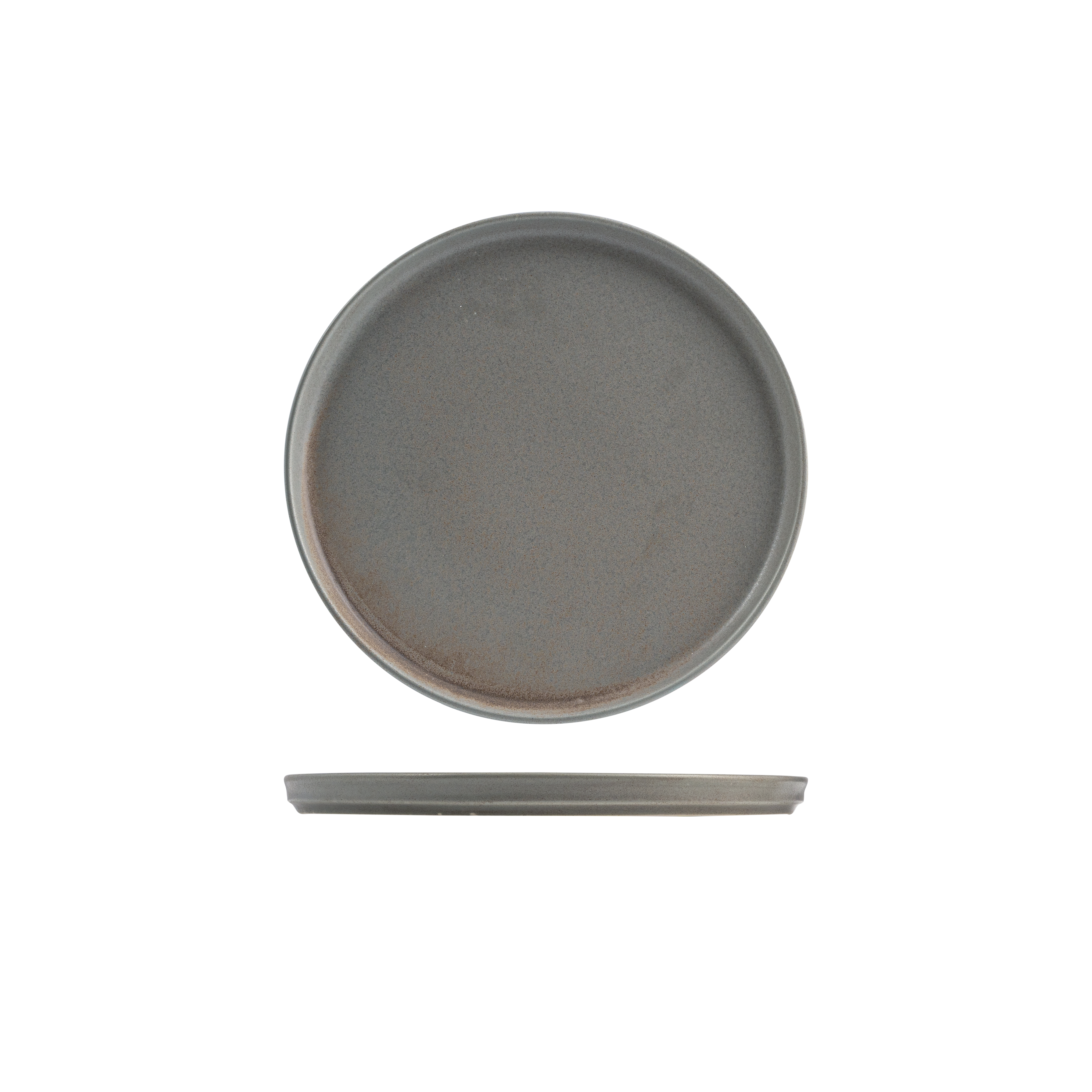 NMC Parade Husk Round Walled Plate (300mm Ø 22mm H)