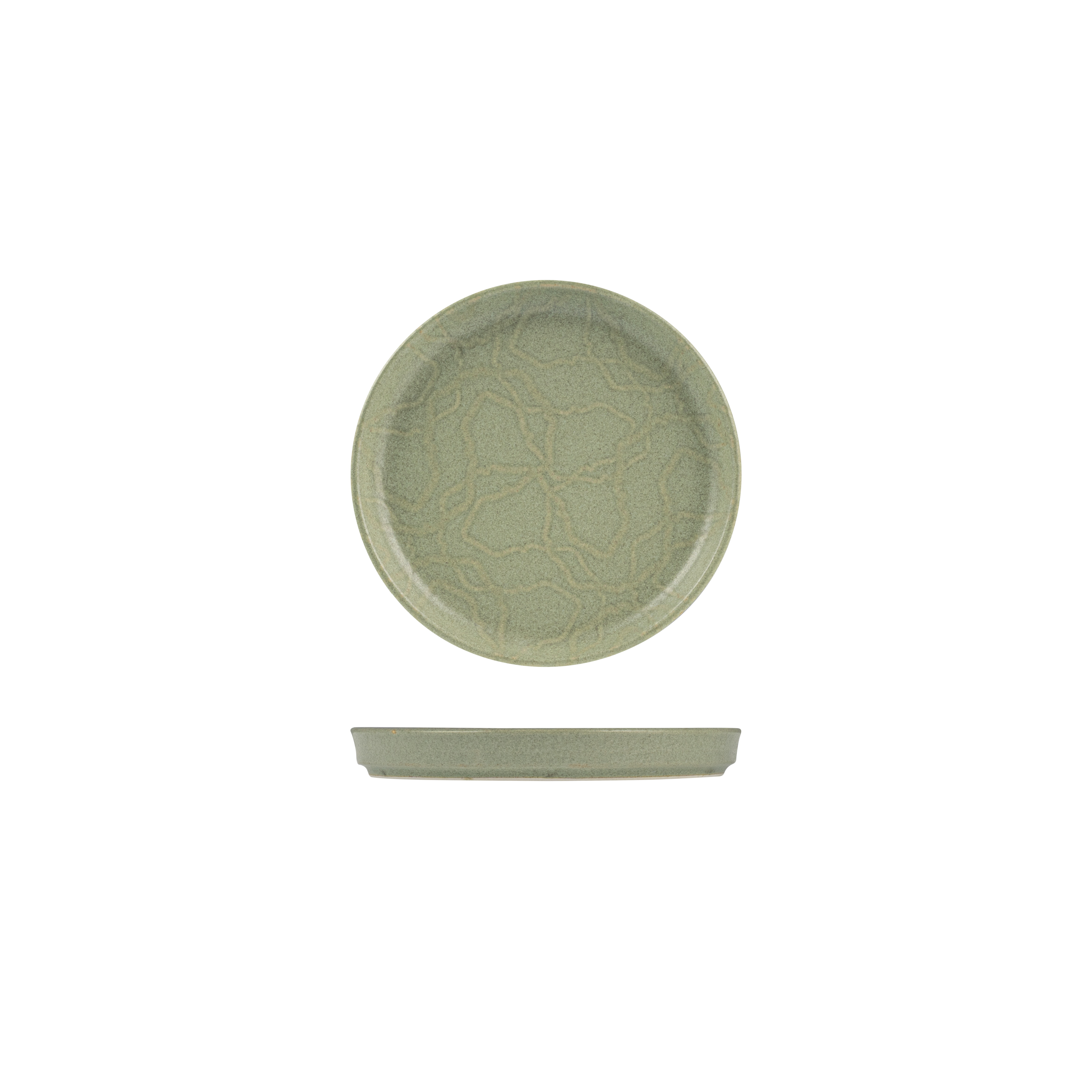 NMC Maze Kale Walled Plate (175mm Ø 22mm H)
