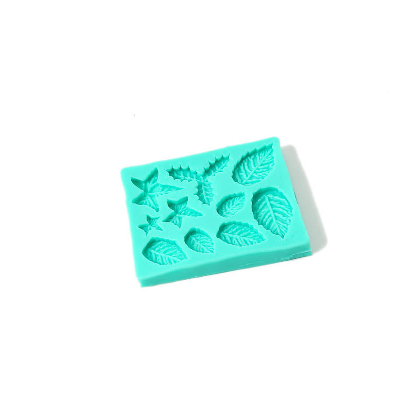 Bake Group Silicone Mould Christmas Leaves