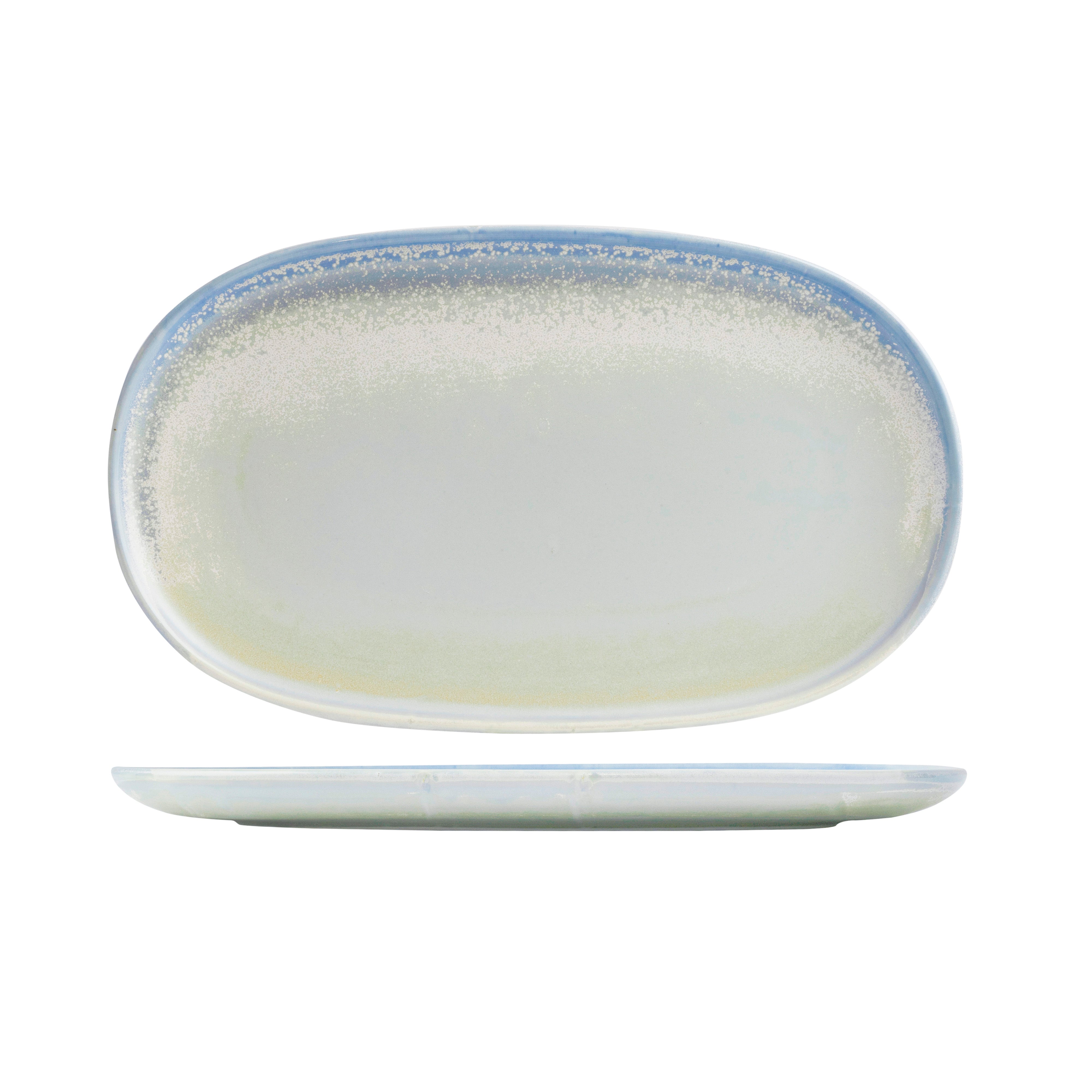Moda Cloud Oval Coupe Plate (355x215mm)
