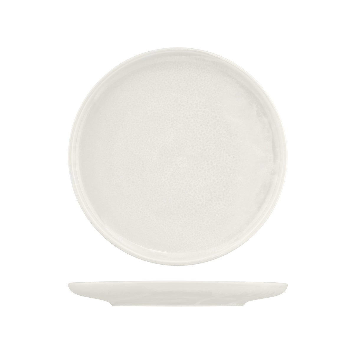 Moda Snow Round Coupe Plate (200mm Ø)