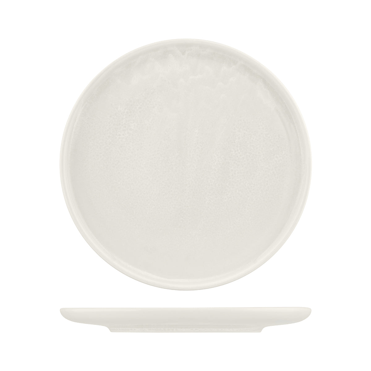 Moda Snow Round Coupe Plate (290mm Ø)