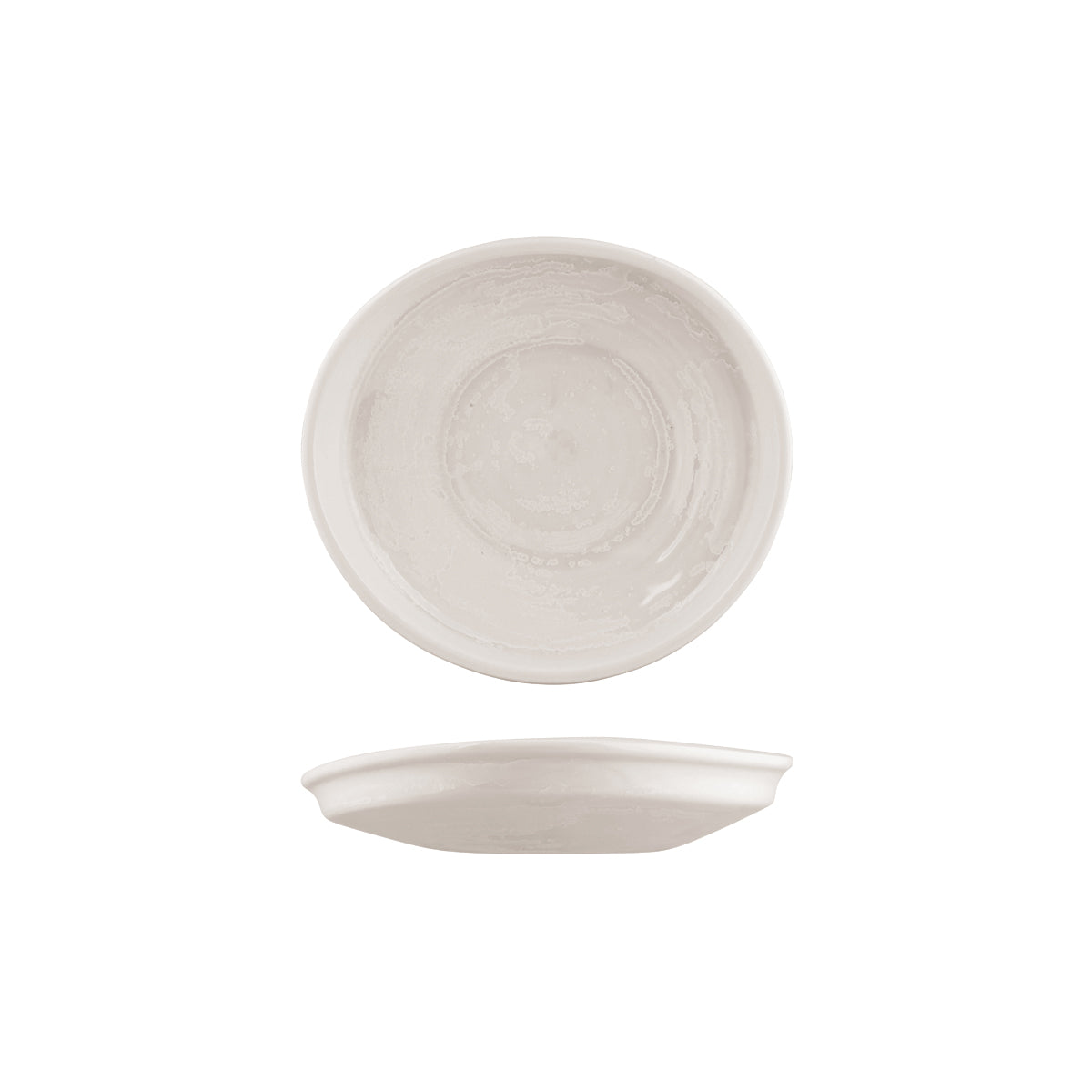 Moda Snow Organic Bowl / Plate (225x205mm)