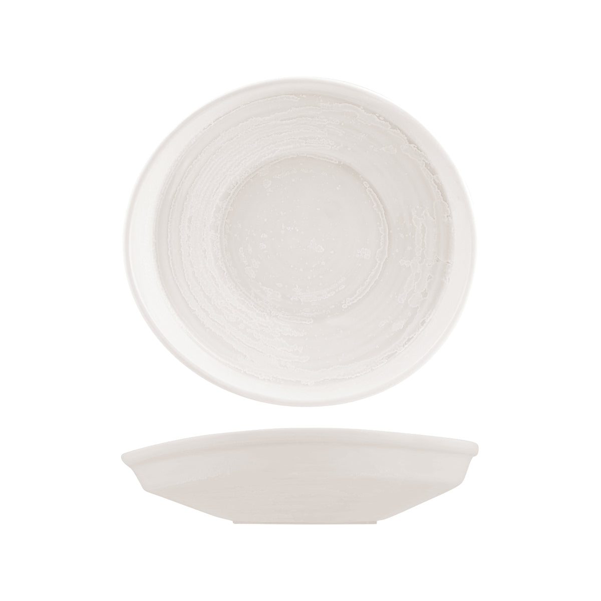 Moda Snow Organic Bowl / Plate (250x235mm)