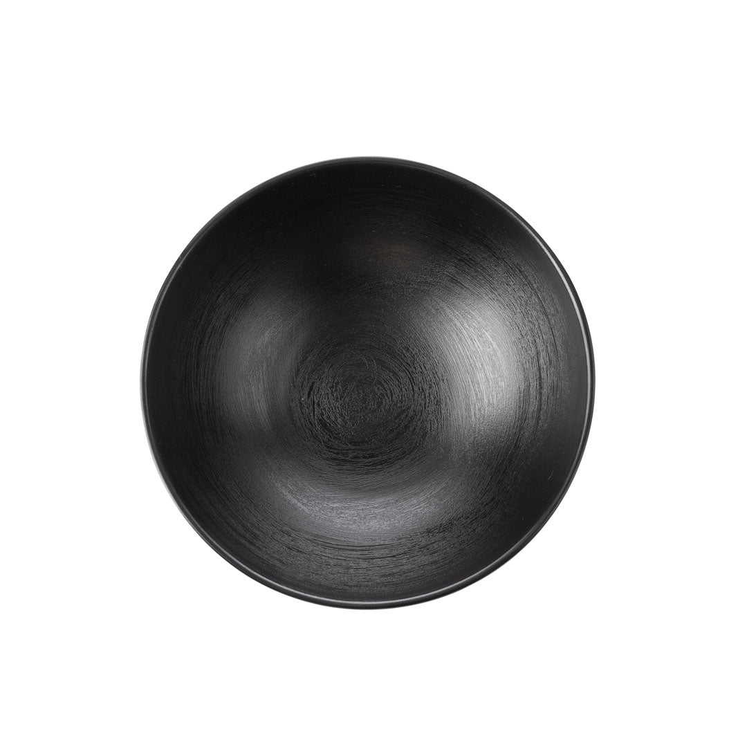COUCOU Round Bowl 160mm - Black & Black