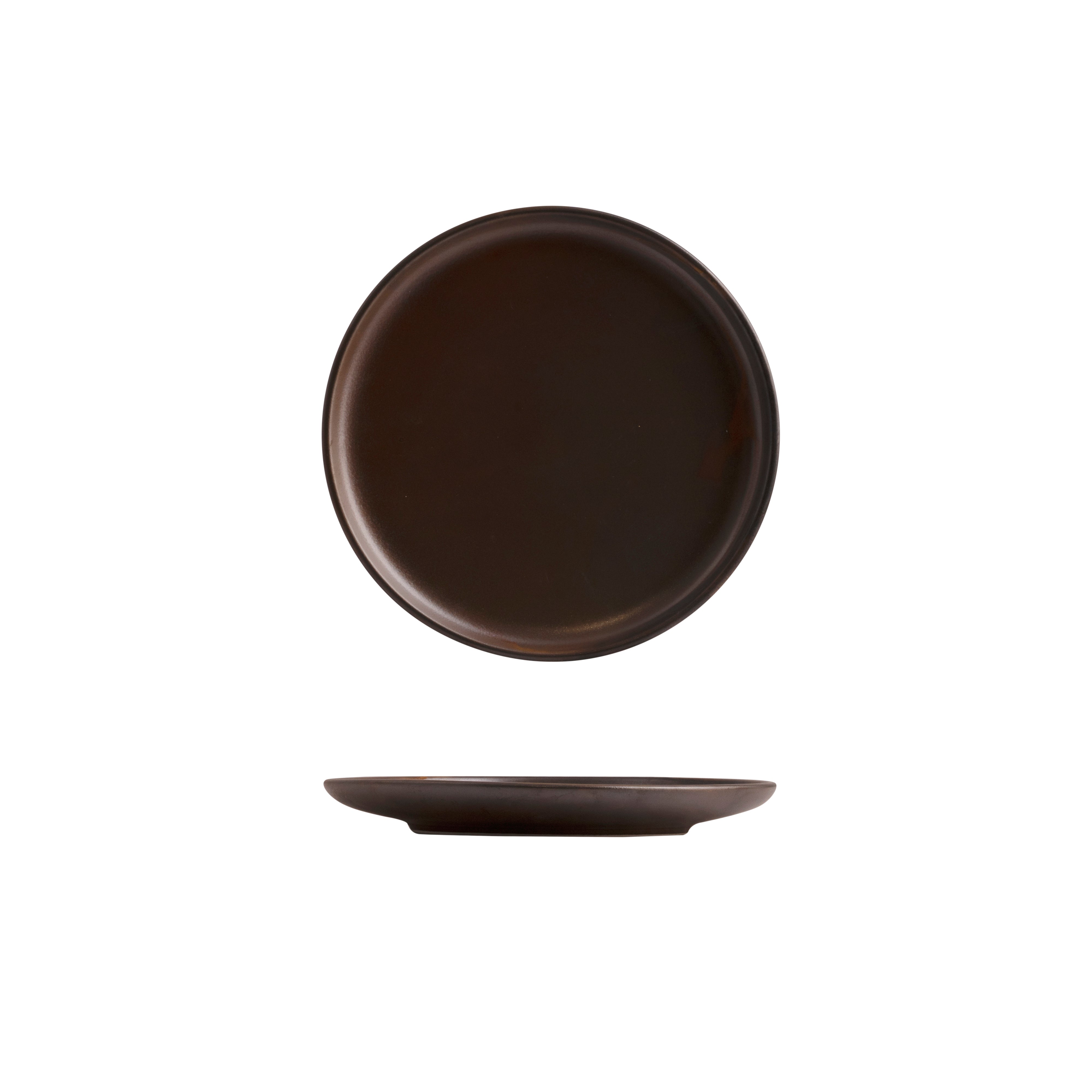 Moda Rust Round Coupe Plate (200mm Ø)