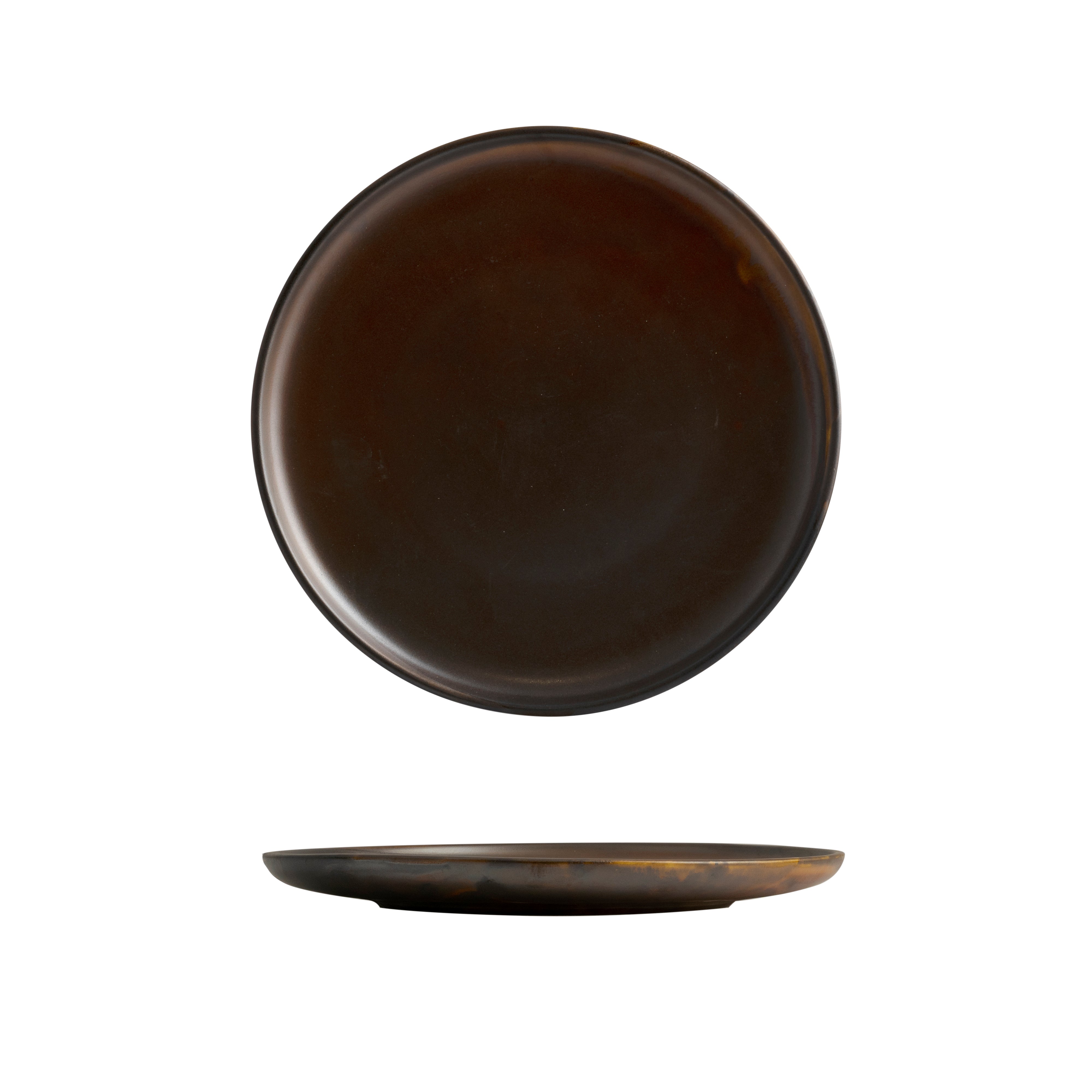 Moda Rust Round Coupe Plate (260mm Ø)
