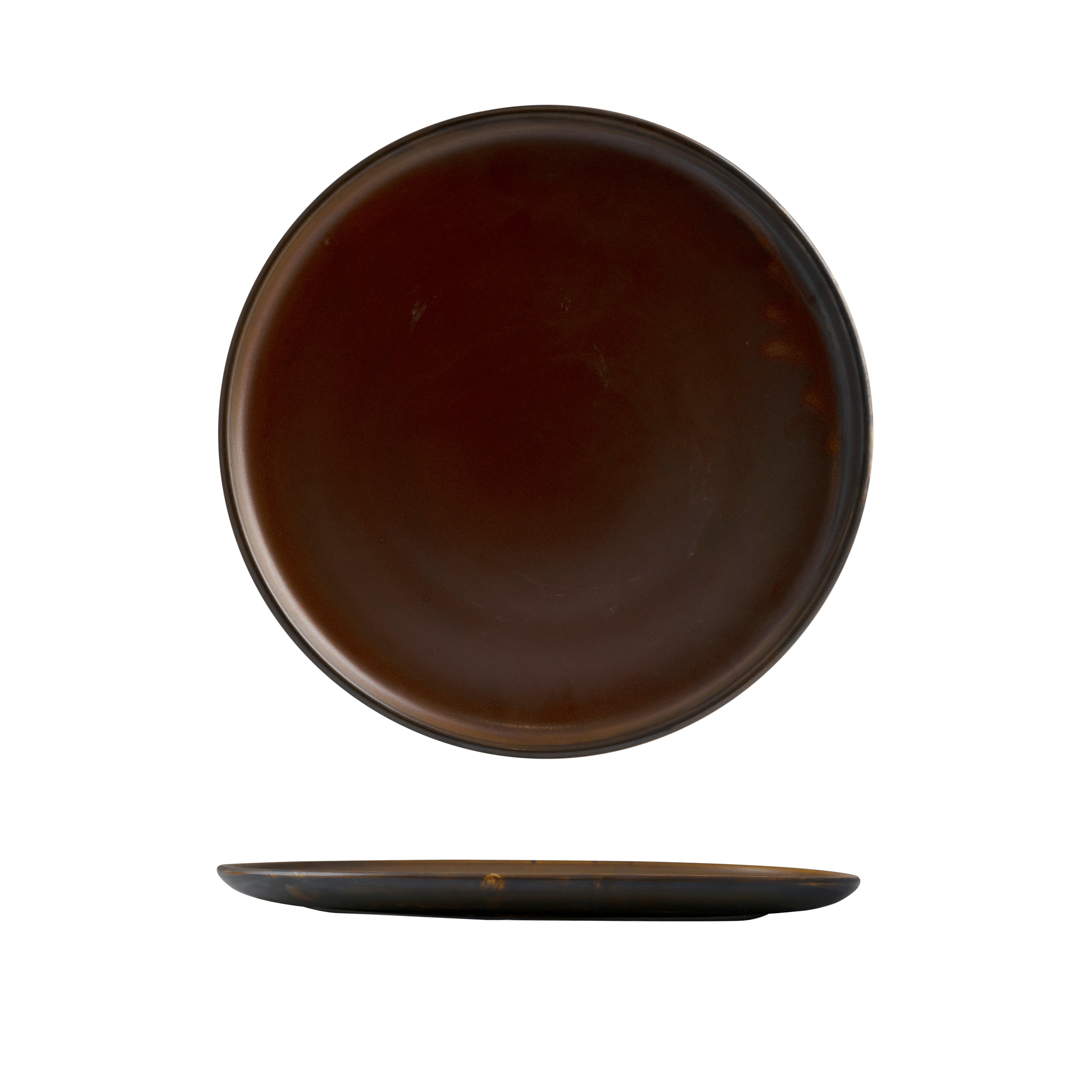 Moda Rust Round Coupe Plate (290mm Ø)