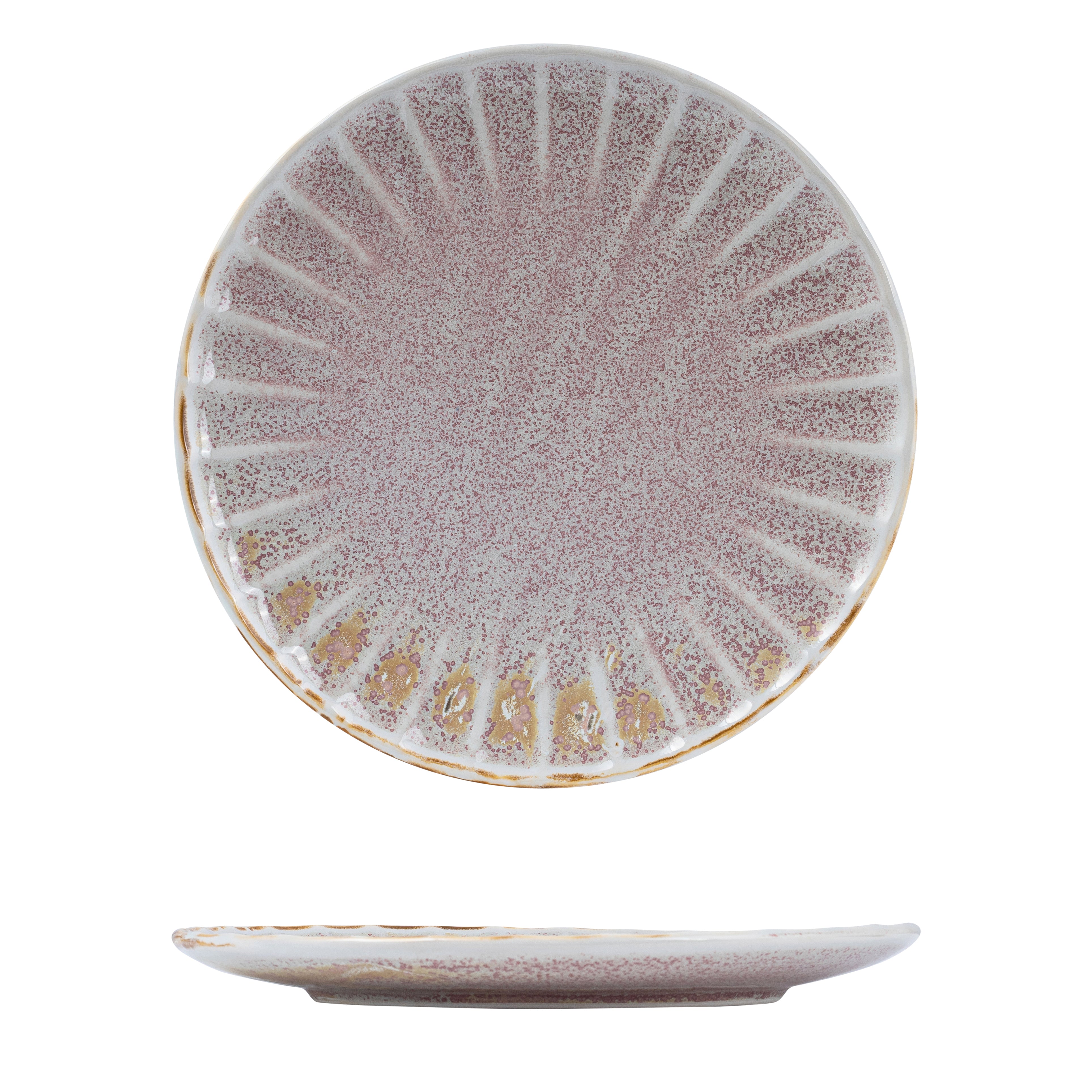 Moda Icon Scalloped Round Plate (260mm Ø)