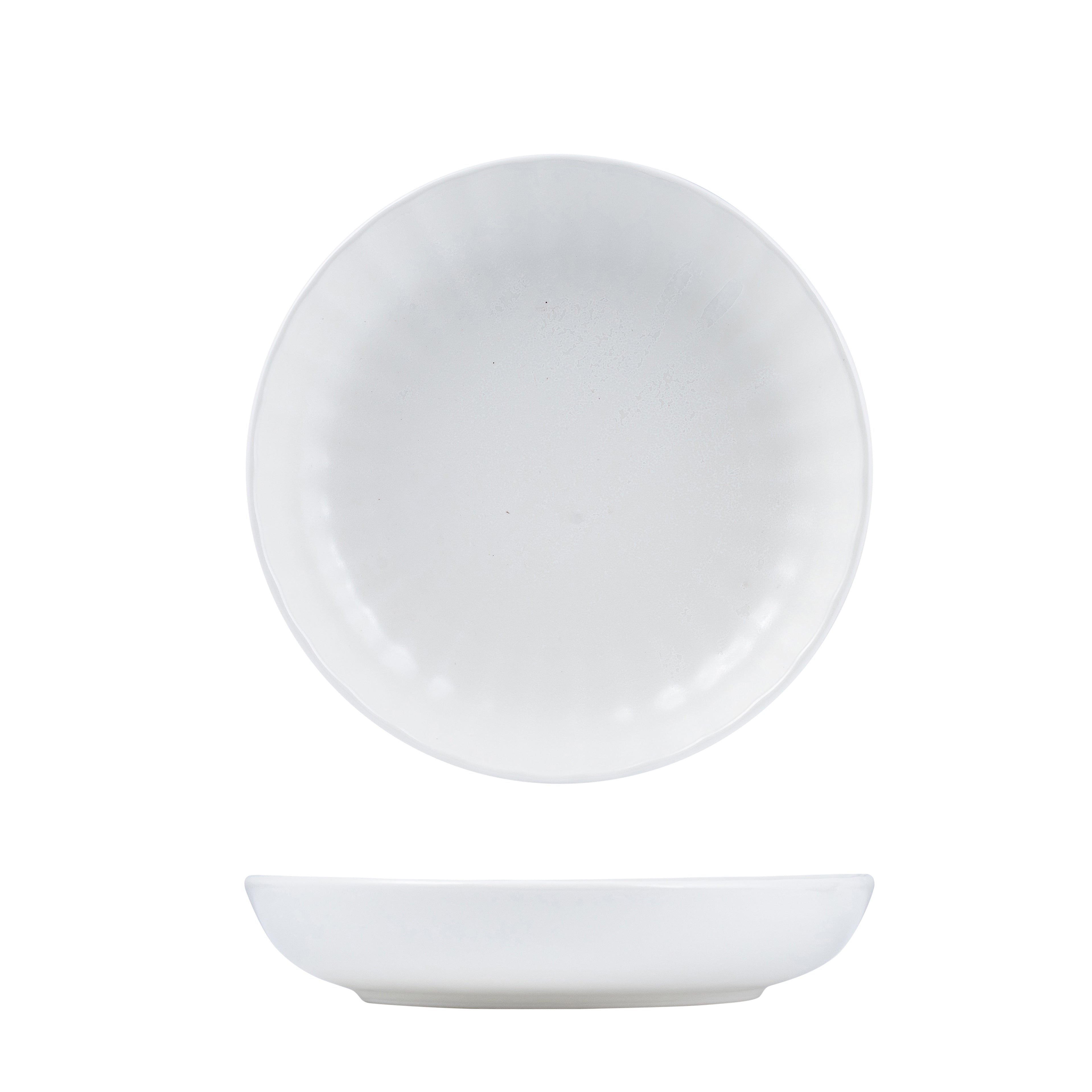 Moda Snow Scalloped Share Bowl (230mm Ø)